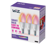 WiZ Wi-Fi BLE 40W C37 E14 922-65 RGB 3CT/6 - 1182642 - zdjęcie 2